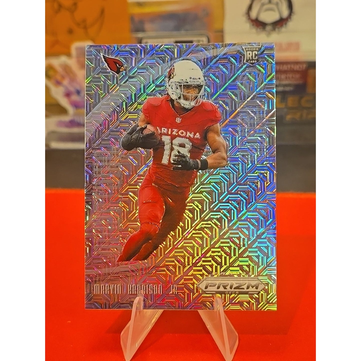 Marvin Harrison Jr. /30 RC 2024 Panini Prizm Deca - Downtown Bound #5 Mojo Prizm