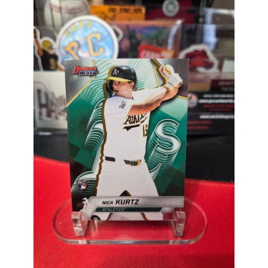 2025 Bowman’s Best Nick Kurtz Rookie #42 Athletics (RC)