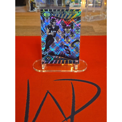 Trevor Lawrence 2024 Panini Illusions #40 Trophy Collection Diamond /50