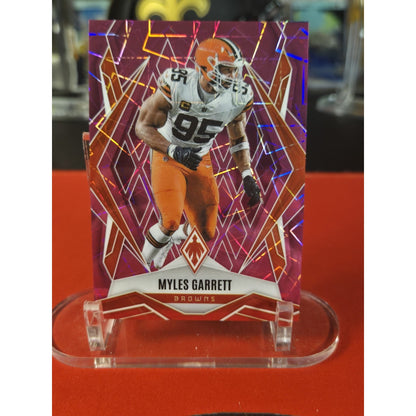 Myles Garrett /149 Pink Lazer 2025 Panini Phoenix