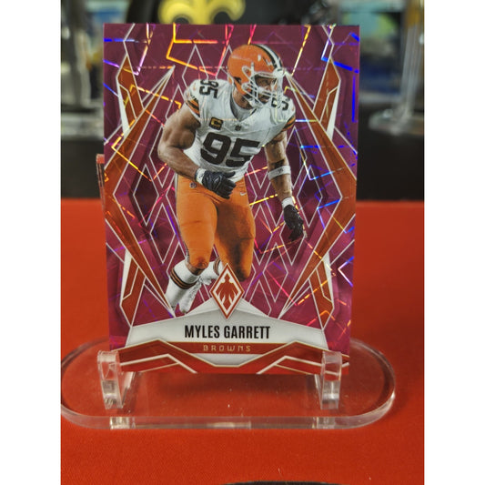 Myles Garrett /149 Pink Lazer 2025 Panini Phoenix