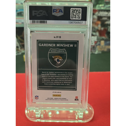 Downtown PSA 10 Gardner Minshew II -2020 Panini Donruss Optic DT-18