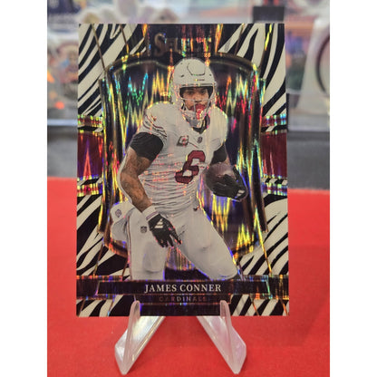 James Conner Zebra 2025 Panini Select