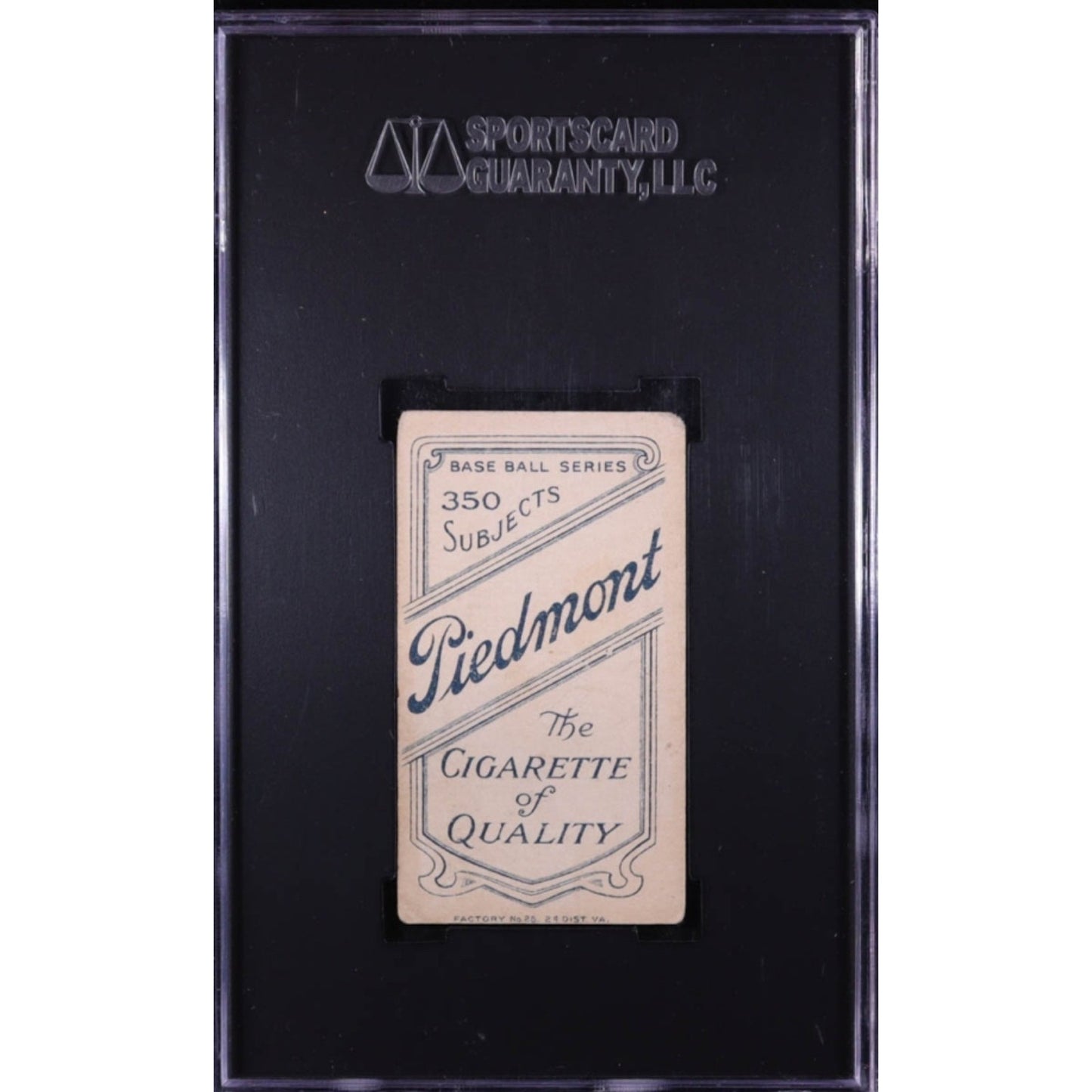 Oscar Stanage 1909-11 T206 350 Back (RC)