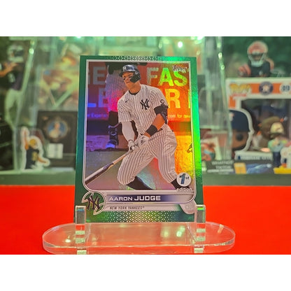 2022 Topps Series 1 1st Edition - Aaron Judge #99 Green /150