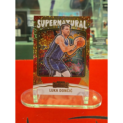 Luka Doncic 2023-24 Panini Contenders Supernatural #18 Mavericks Lakers