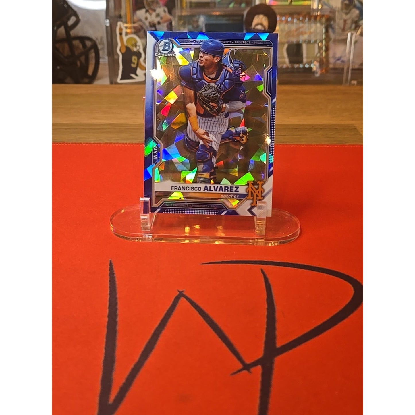 2021 Bowman Sapphire Edition - Chrome Prospects Francisco Alvarez #BCP-53 (RC)