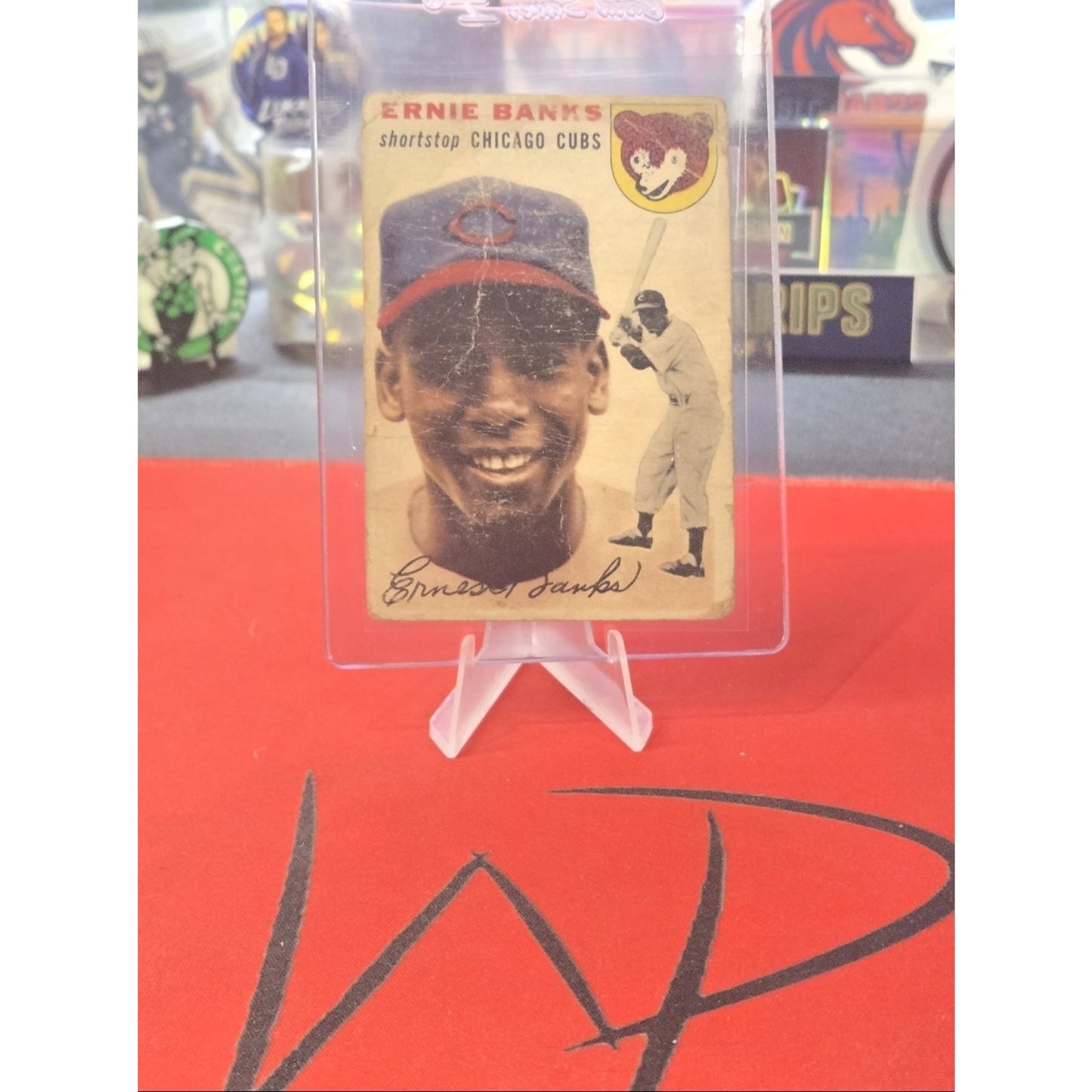 Ernie Banks RC 1954 Topps 94