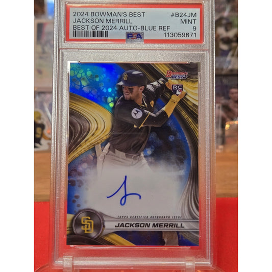Jackson Merrill /150 Auto 2024 Bowman's Best - Best of 2024 #B24-JM