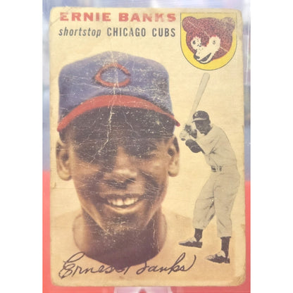 Ernie Banks RC 1954 Topps 94