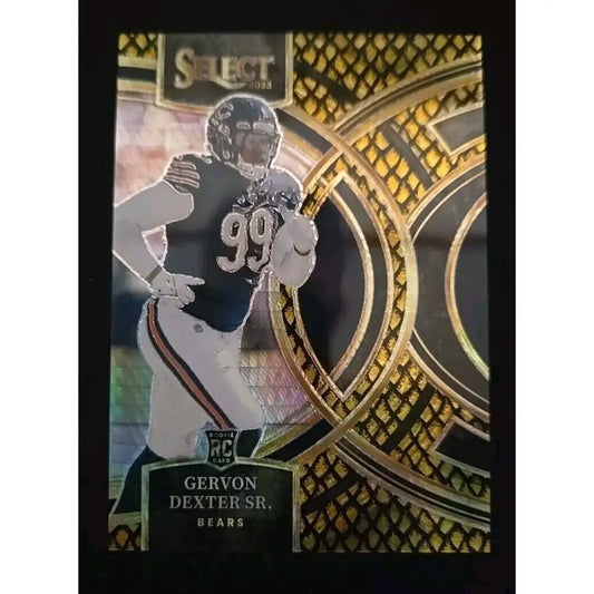 Gervon Dexter Jr. 2023 Prizm Dragon Scale 10/10 Football Card