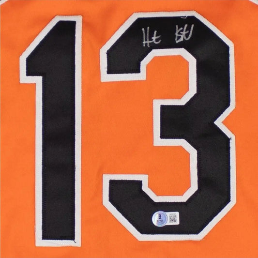 Heston Kjerstad Signed Baltimore Orioles Jersey (Beckett) #2 Pick 2020 MLB Draft
