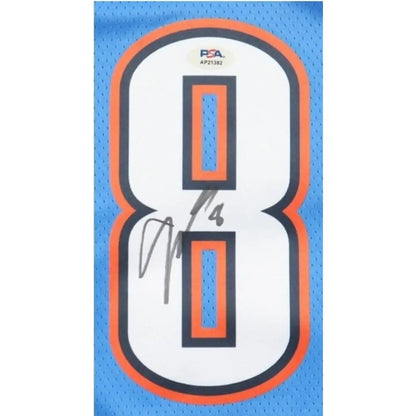 Jalen Williams Signed Oklahoma City Thunder Jersey with PSA Authentication NBA