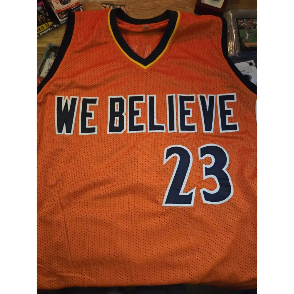 Jason Richardson Signed Golden State Warriors Basketball Jersey w/ Beckett Holo