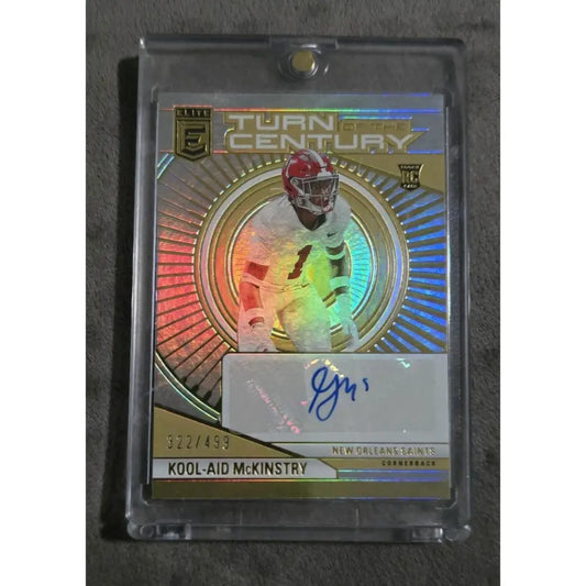 Kool Aid McKinstry RC Auto 2024 Donruss Elite Turn of the Century #TCA KMC Football Card