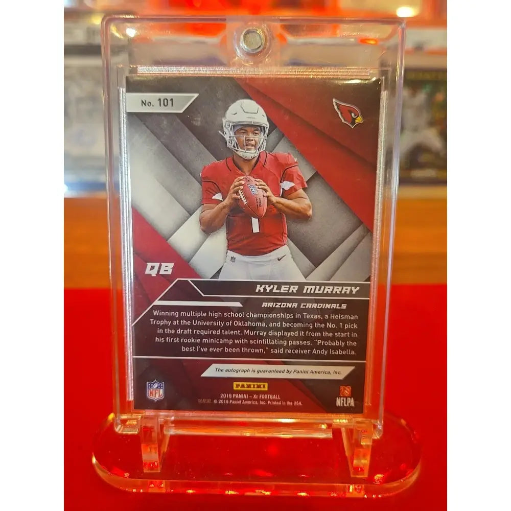 Kyler Murray /10 RC Auto 2019 Panini XR