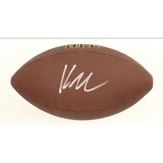 Kyren Williams Signed Football Beckett COA *Will Combine With Jersey For Deal*