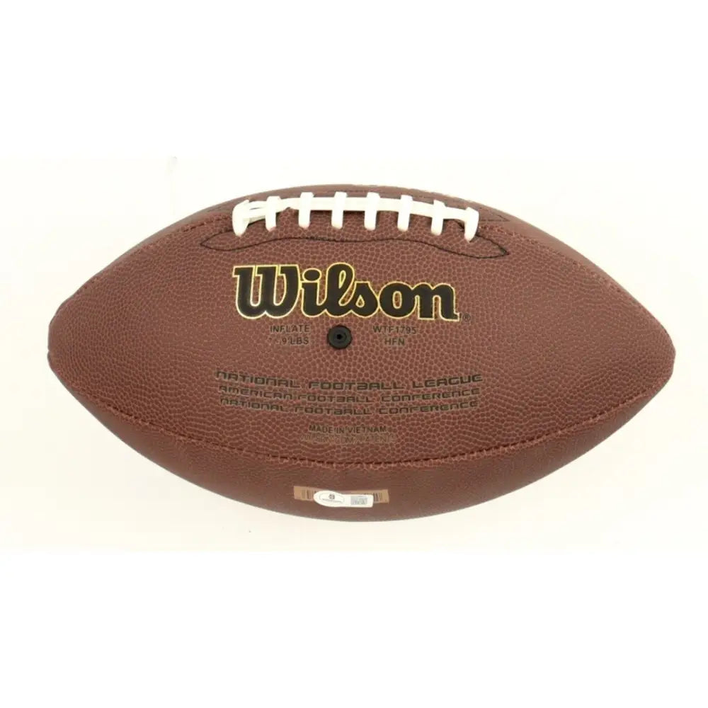 Kyren Williams Signed Football Beckett COA *Will Combine With Jersey For Deal*