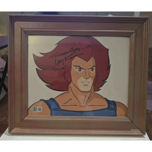 Larry Kenney autographed 8x10 Photo Lion O Thundercats Original Voice (Beckett)