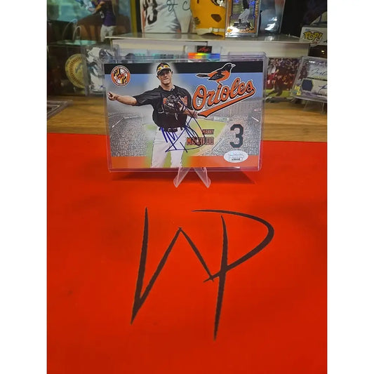 Manny Machado Autographed 8x10 Baltimore Orioles JSA