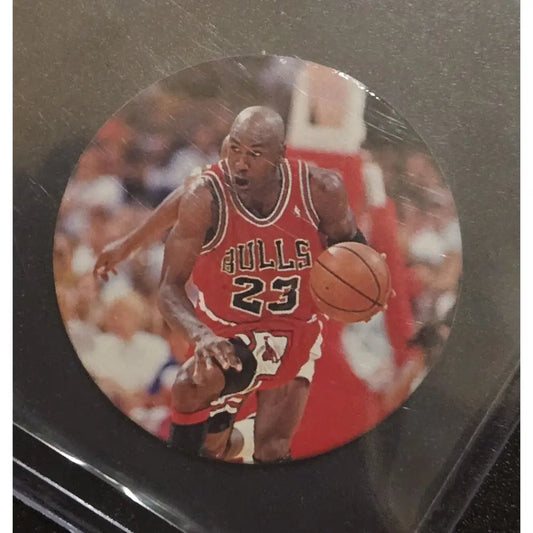 Michael Jordan 1995 Upper Deck Milk Cap Foil #S 32 Chicago Bulls Basketball Cards