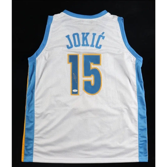 Nikola Jokic Signed Jersey Denver Nuggets “The Joker” JSA