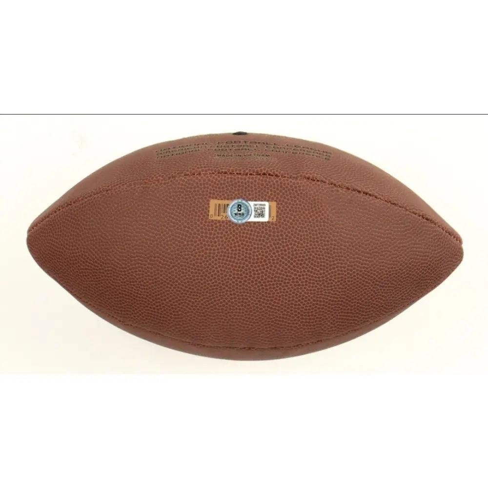 Odell Beckham Jr Signed Wilson NFL Football Beckett Authenticated