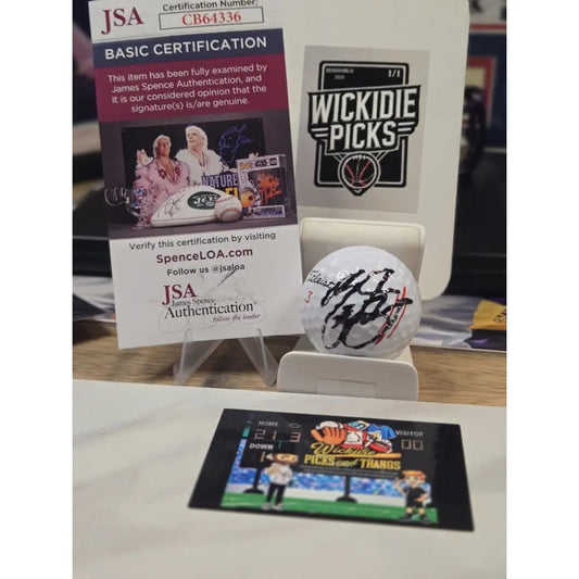 Rickie Fowler Signed Golf Ball JSA Authenticated