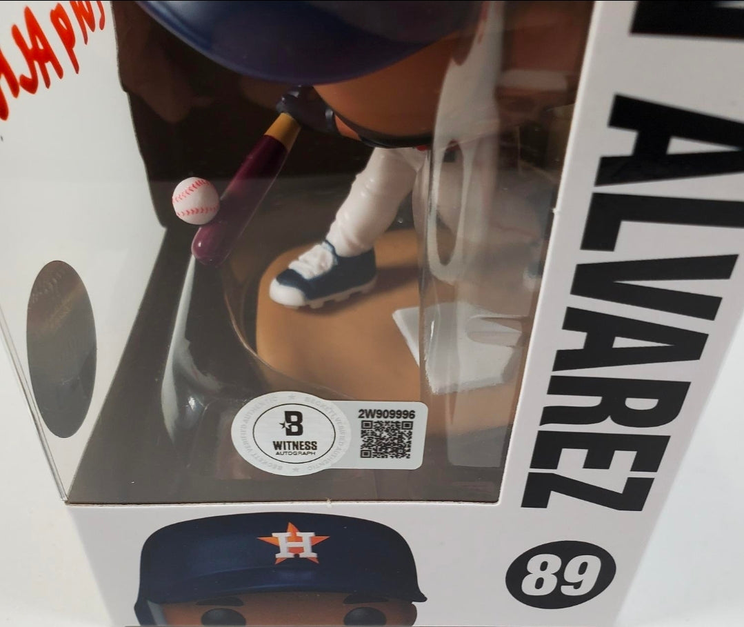 Yordan Alvarez Signed Funko Pop