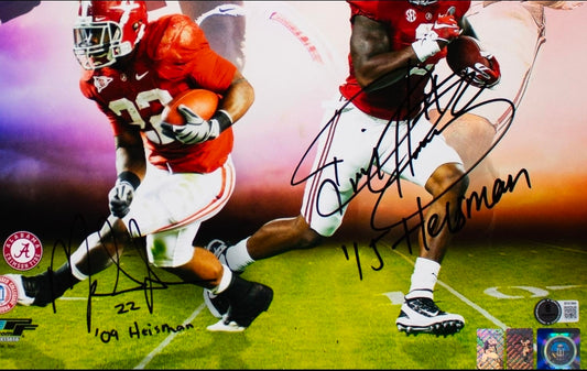 Derrick Henry and Mark Ingram Signed photo