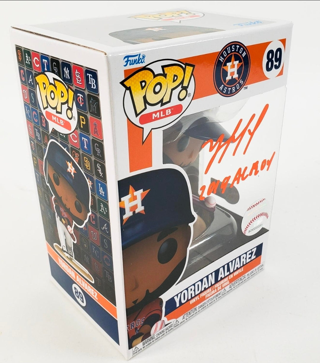 Yordan Alvarez Signed Funko Pop