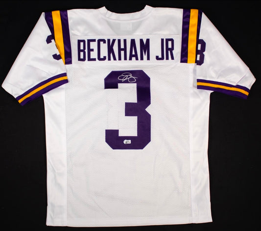 Odell Beckham Autographed custom Jersey