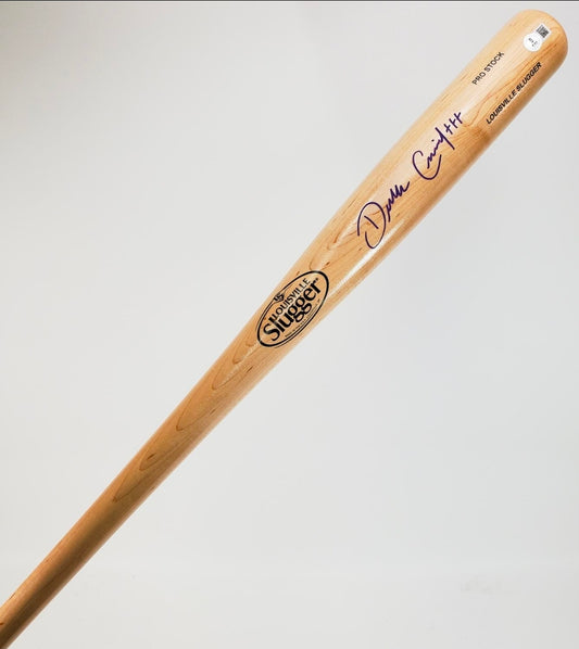 Derek Curiel Signed Bat