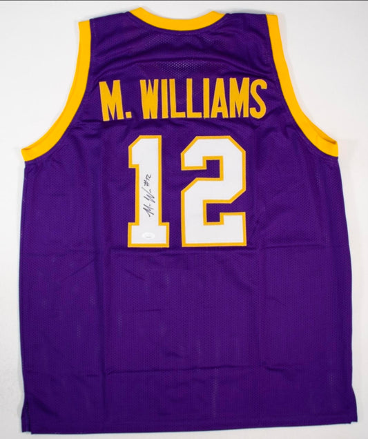 Mikaylah Williams Signed Jersey