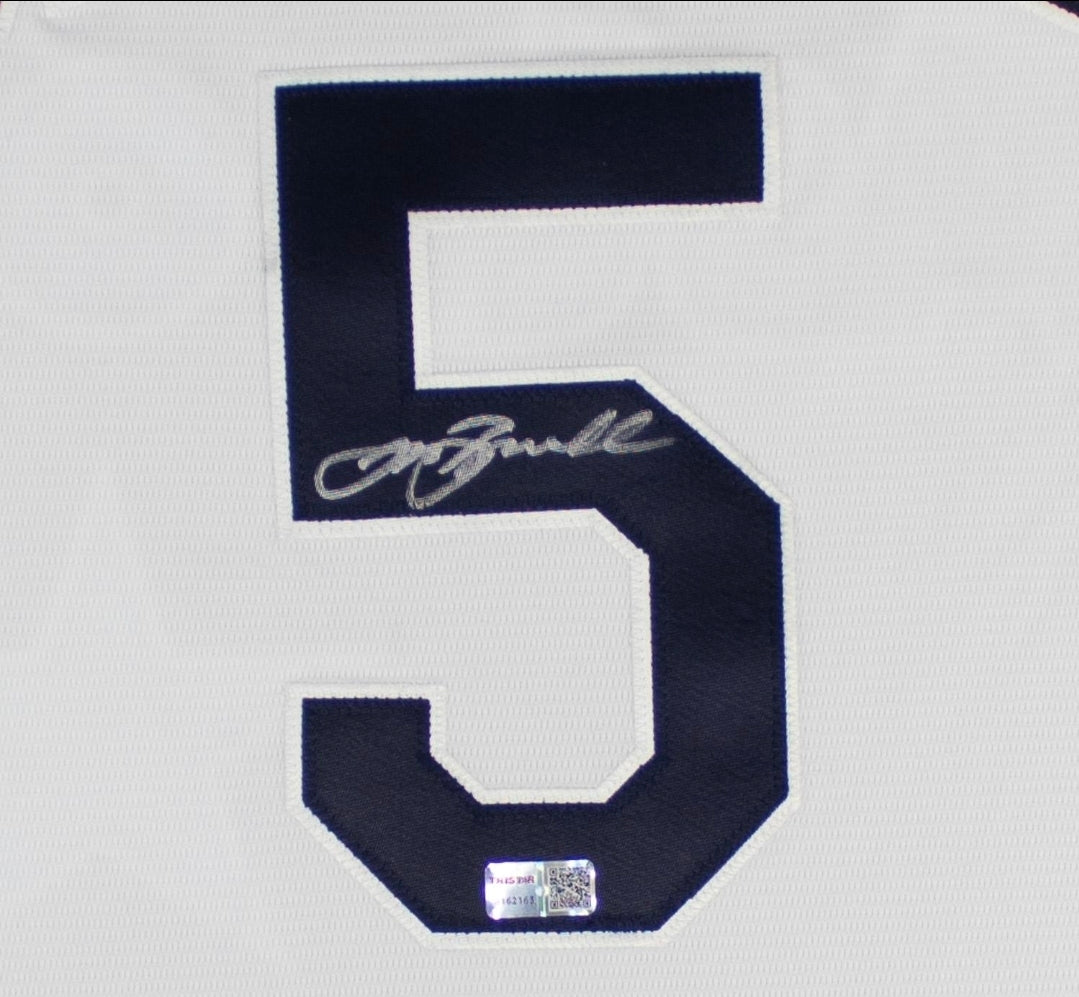 Jeff Bagwell signed Mitchell and Ness Astros Jersey