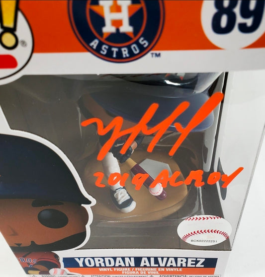 Yordan Alvarez Signed Funko Pop