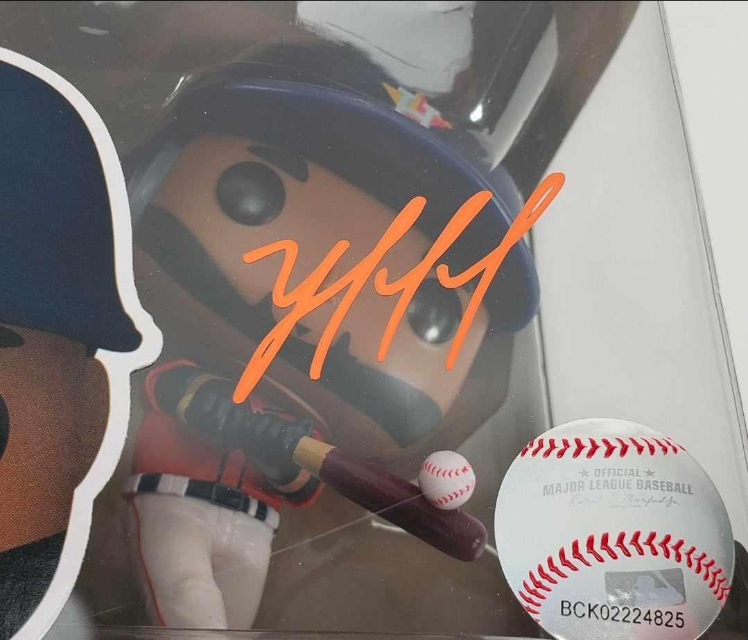 Yordan Alvarez Signed Funko Pop