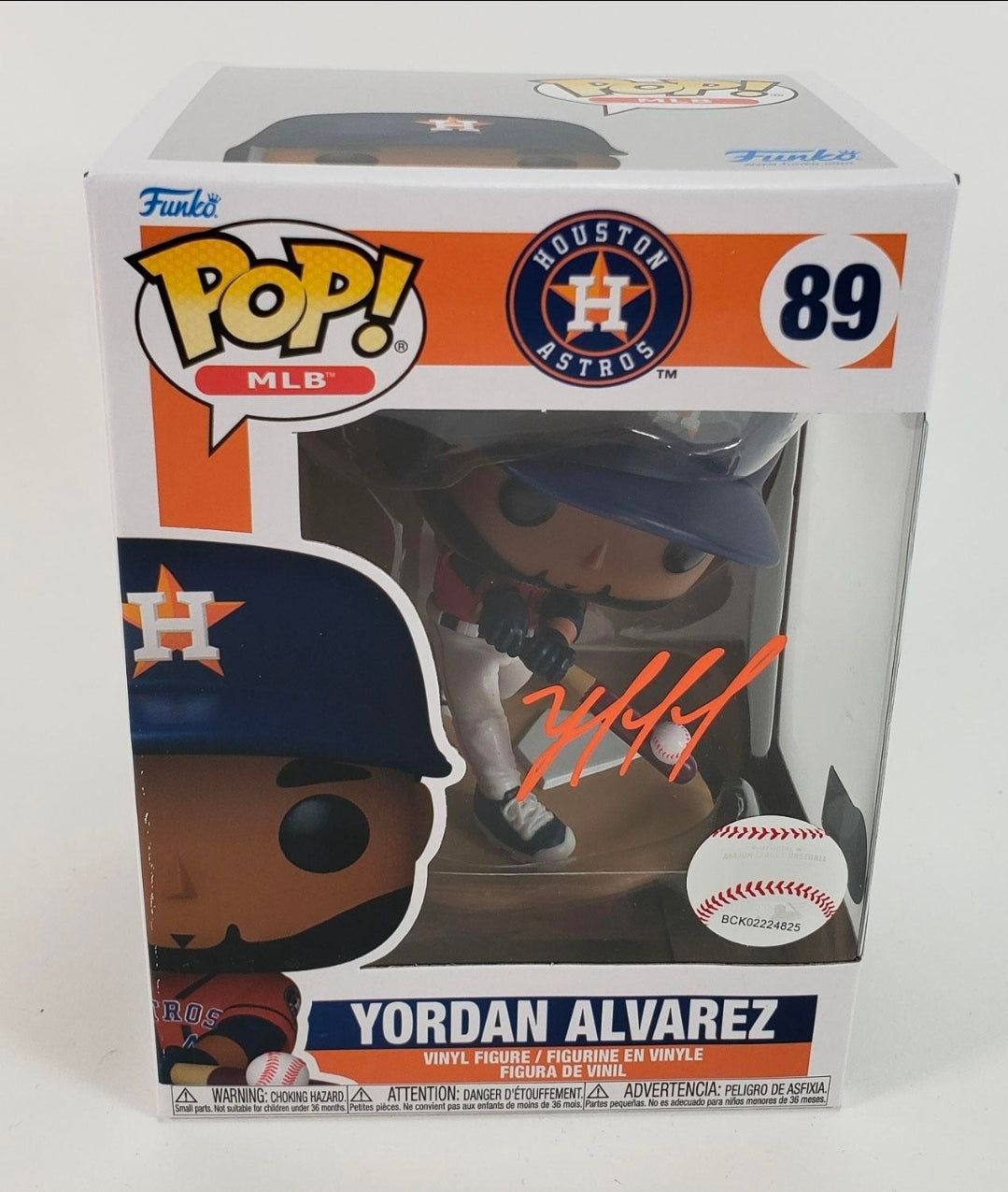 Yordan Alvarez Signed Funko Pop