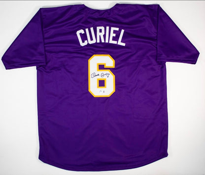 Derek Curiel Signed Jersey