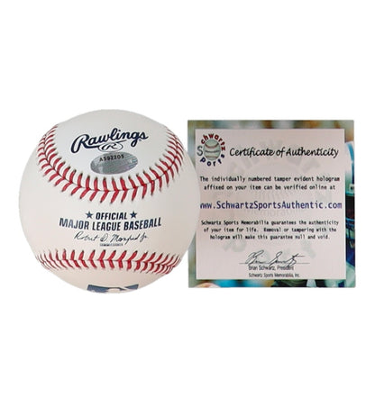 Billy Wagner Signed Baseball