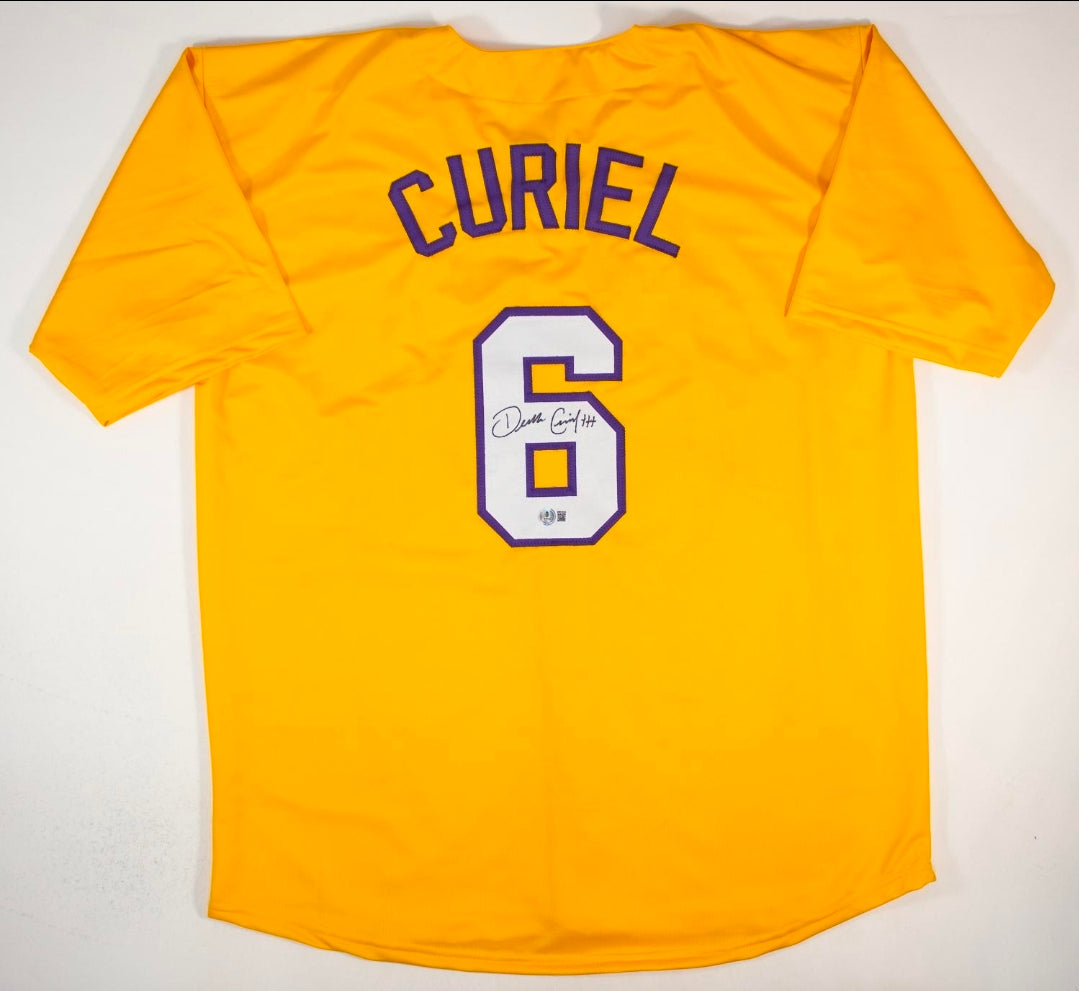Derek Curiel Signed Jersey