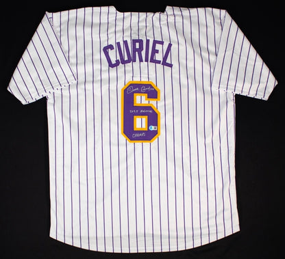 Derek Curiel Signed Jersey