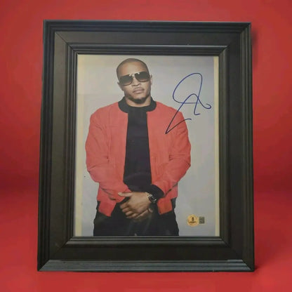 T.I. Signed 8X10 Framed Photo Beckett COA TI Rapper TIP Autograph